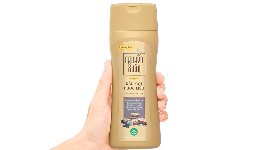 Dầu gội dược liệu Nguyên Xuân tóc bồng bềnh và chắc khỏe chai 260g - 11